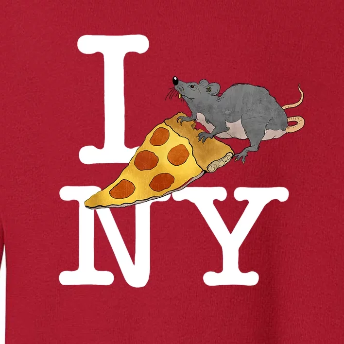 Funny Pizza Rat Ronic Toddler Sweatshirt