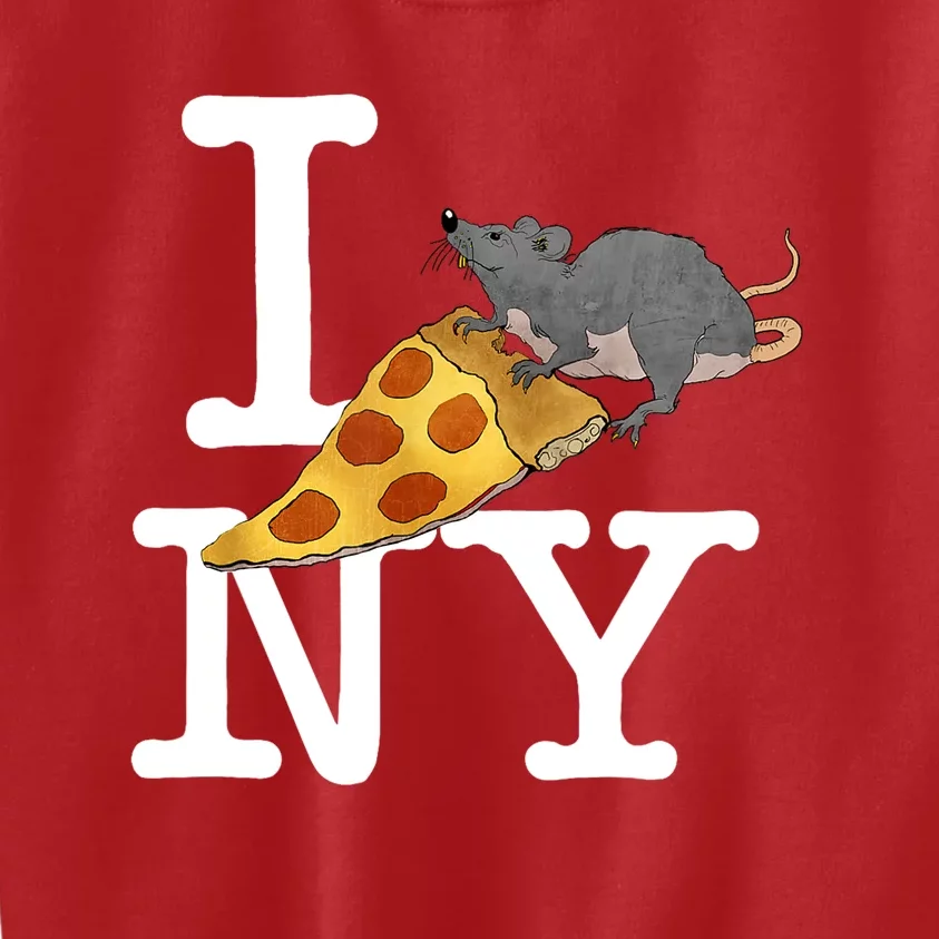 Funny Pizza Rat Ronic Kids Sweatshirt