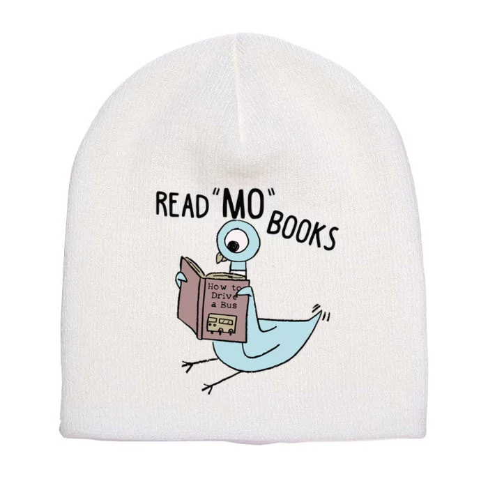 Funny Pigeon Read Mo Books Short Acrylic Beanie