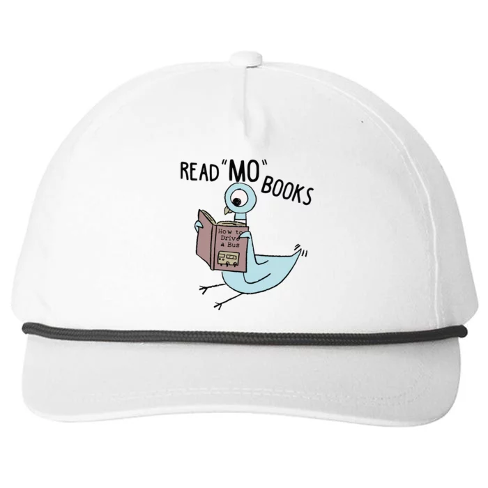 Funny Pigeon Read Mo Books Snapback Five-Panel Rope Hat