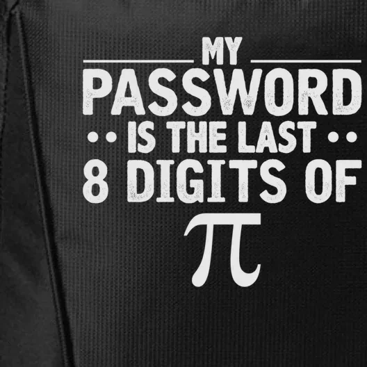 Funny Pi Shirt Math Lover Gift Long Sleeve City Backpack