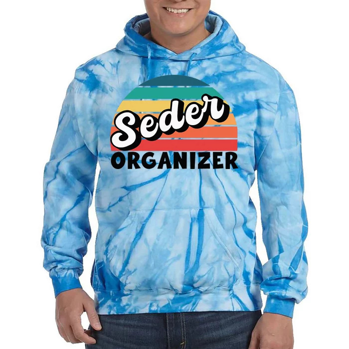 Funny Passover Seder Organizer Jewish Passover Leader Tie Dye Hoodie