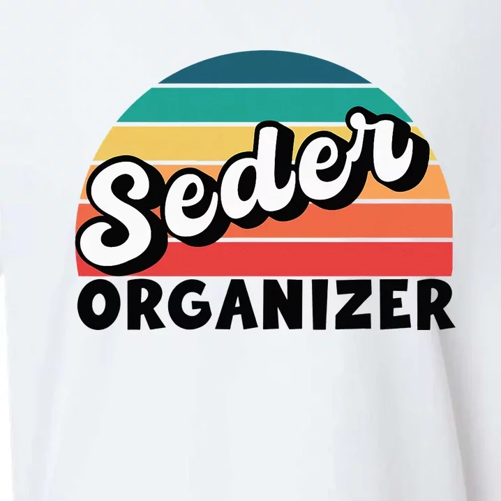 Funny Passover Seder Organizer Jewish Passover Leader Sueded Cloud Jersey T-Shirt