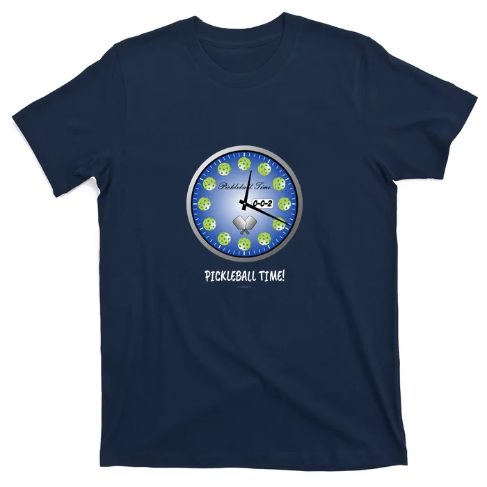 Fun Pickleball Shirt, Pickleball Time, Pickleball Clock T-Shirt