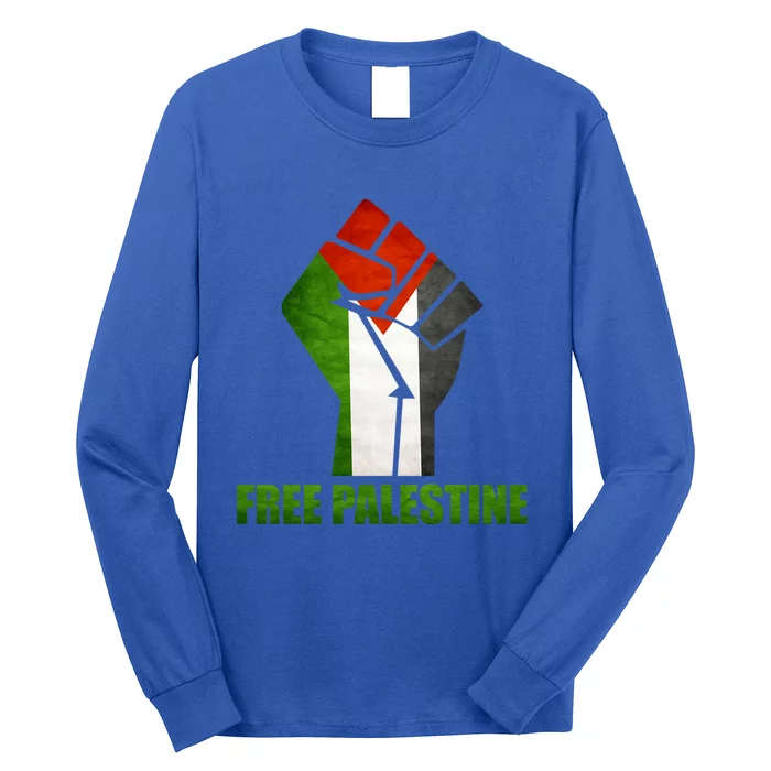 Free Palestine Supports Palestine And Arab Gift Long Sleeve Shirt