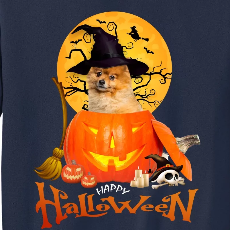 Funny Pomeranian Spooky Halloween Sweatshirt