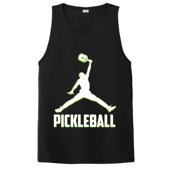 Funny Pickleball Sports Logo Performance Tank