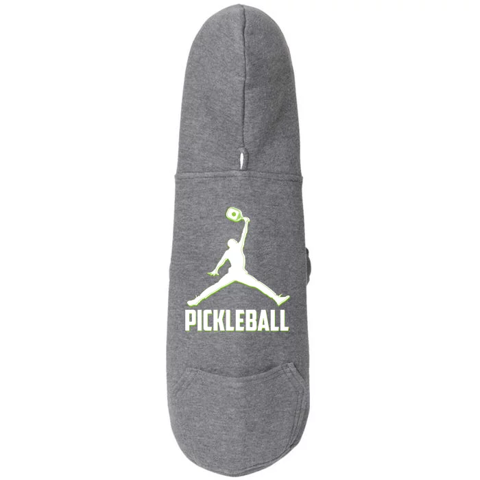 Funny Pickleball Sports Logo Doggie 3-End Fleece Hoodie