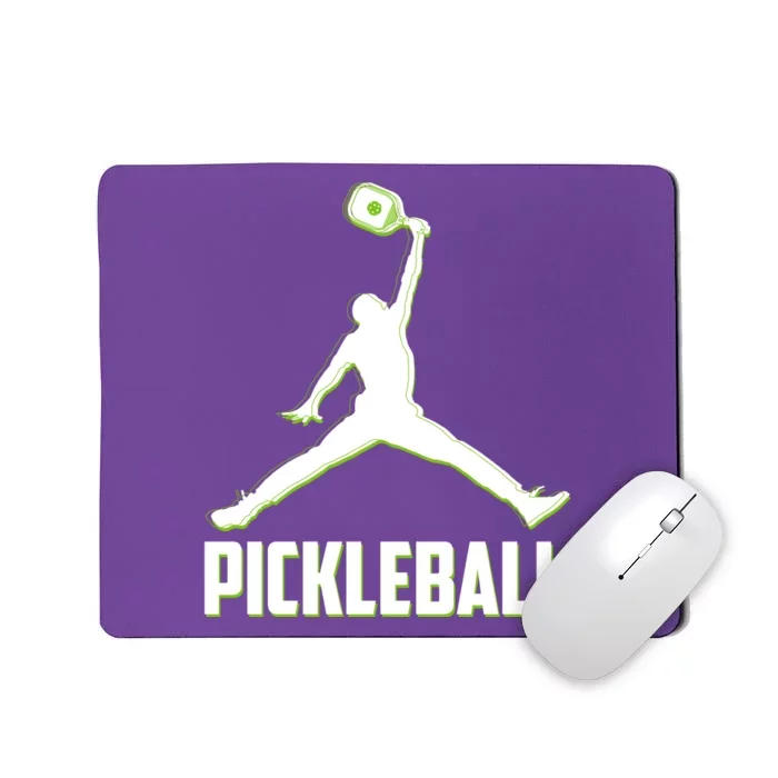 Funny Pickleball Sports Logo Mousepad