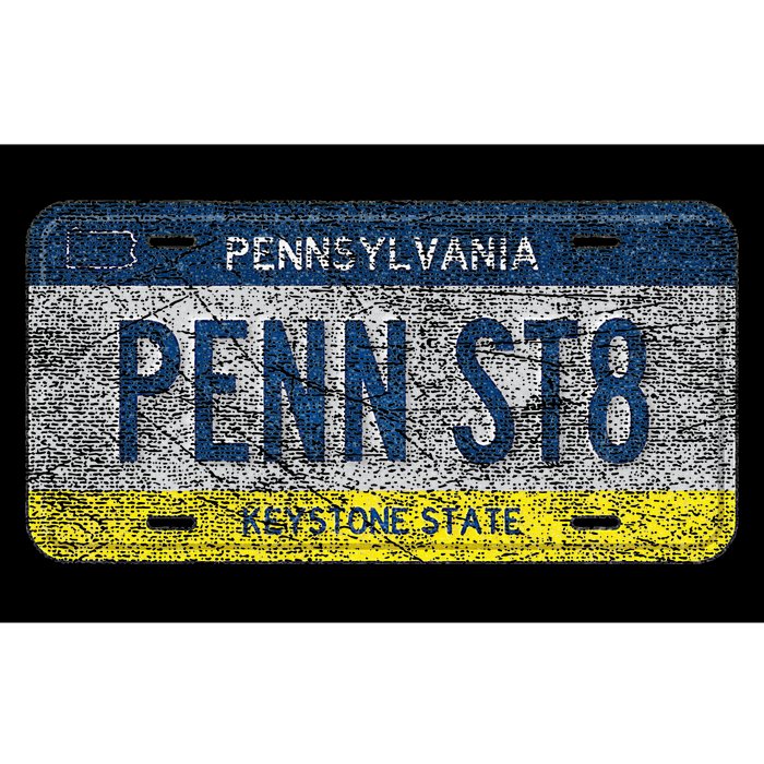 Funny Pa State Vanity License Plate Penn St8 Bumper Sticker