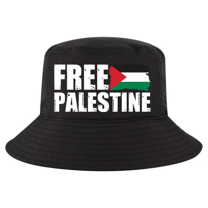 Free Palestine Support Stand With Palestine Cool Comfort Performance Bucket Hat