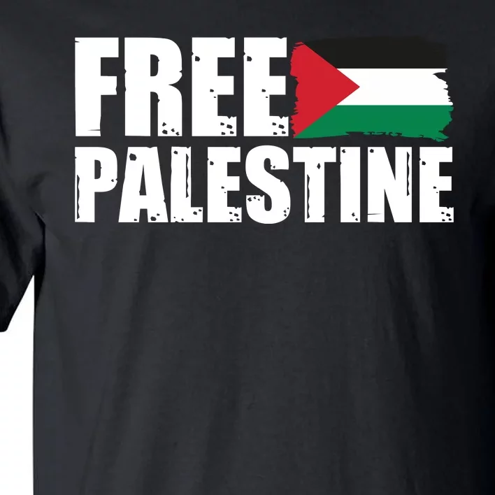 Free Palestine Support Stand With Palestine Tall T-Shirt