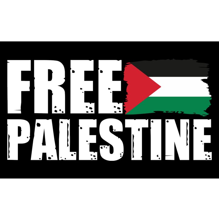 Free Palestine Support Stand With Palestine Bumper Sticker