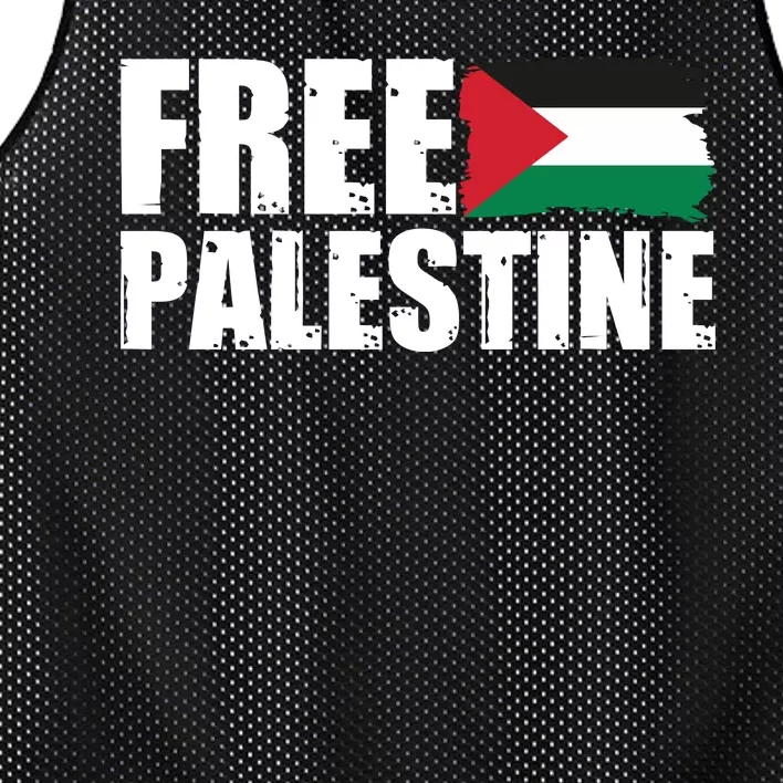 Free Palestine Support Stand With Palestine Mesh Reversible Basketball Jersey Tank