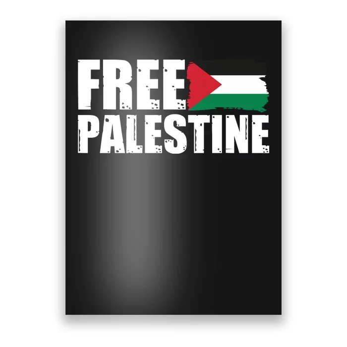 Free Palestine Support Stand With Palestine Poster