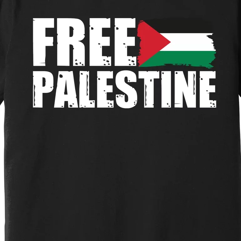 Free Palestine Support Stand With Palestine Premium T-Shirt