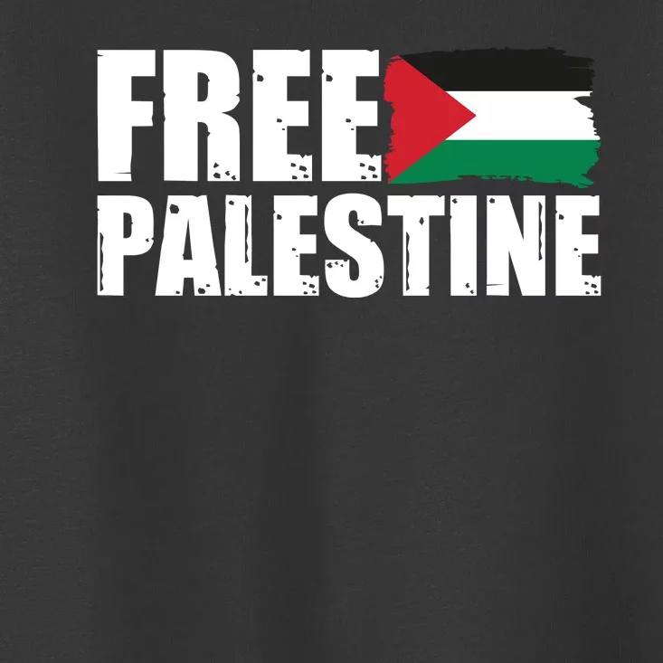 Free Palestine Support Stand With Palestine Toddler T-Shirt