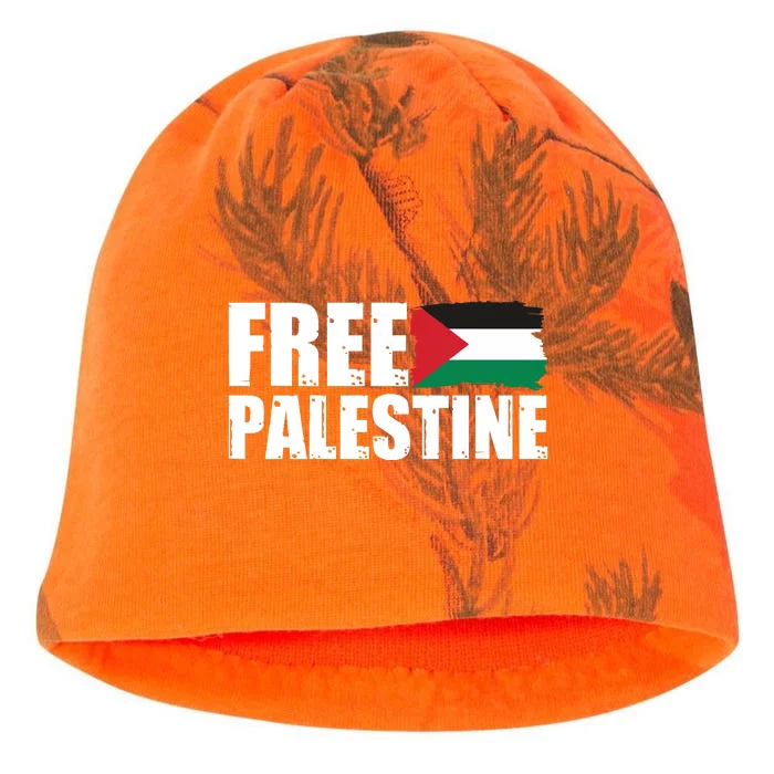 Free Palestine Support Stand With Palestine Kati - Camo Knit Beanie