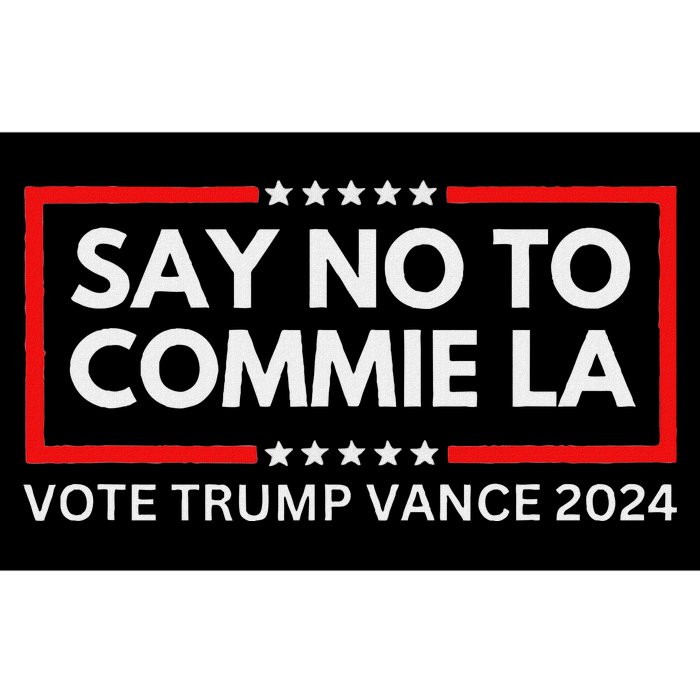 Funny Political Say No To Commie La Vote Trump Vance 2024 Bumper Sticker