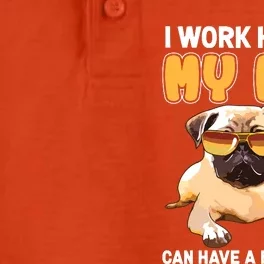 Funny Pug Shirts Pug Lover Gifts Dry Zone Grid Performance Polo