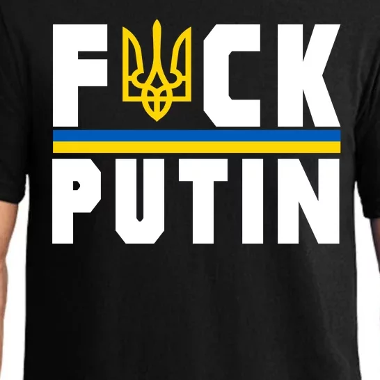 Fuck Putin Support Ukraine Pajama Set