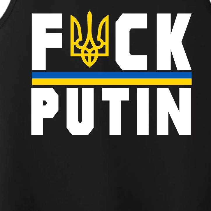 Fuck Putin Support Ukraine Performance Tank