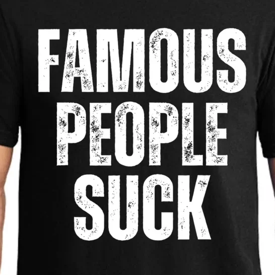 Famous People Suck Pajama Set