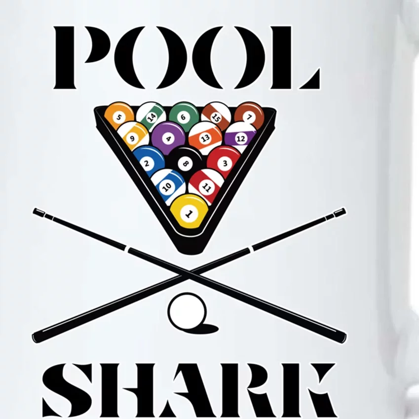 Funny Pool Shark Gift Artbilliards And Pool Cool Gift Black Color Changing Mug