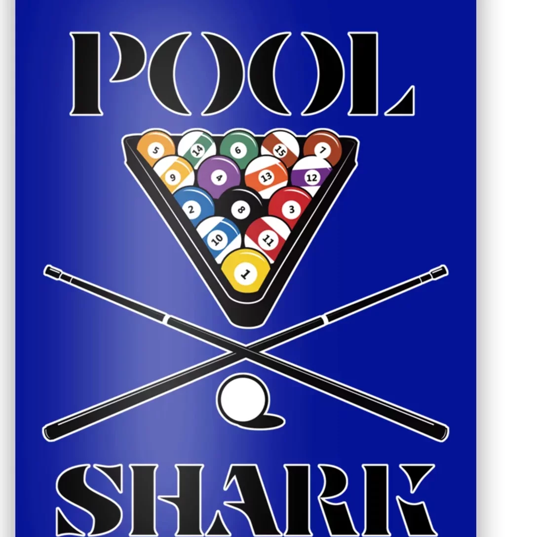 Funny Pool Shark Gift Artbilliards And Pool Cool Gift Poster