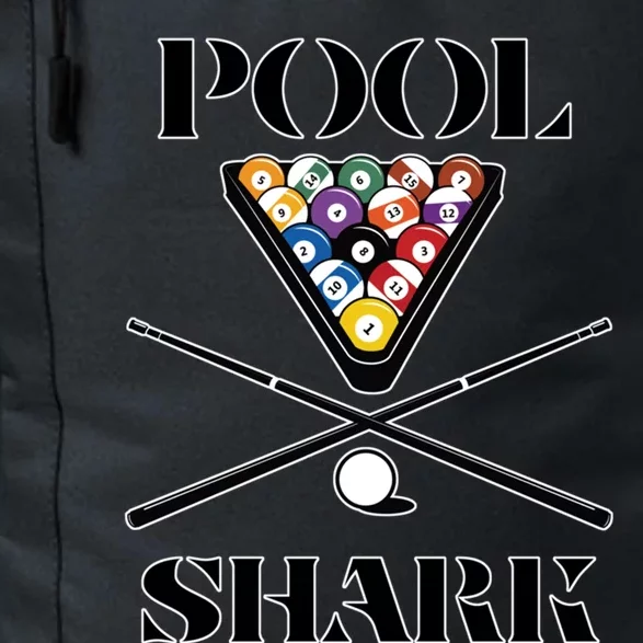 Funny Pool Shark Gift Artbilliards And Pool Cool Gift Daily Commute Backpack