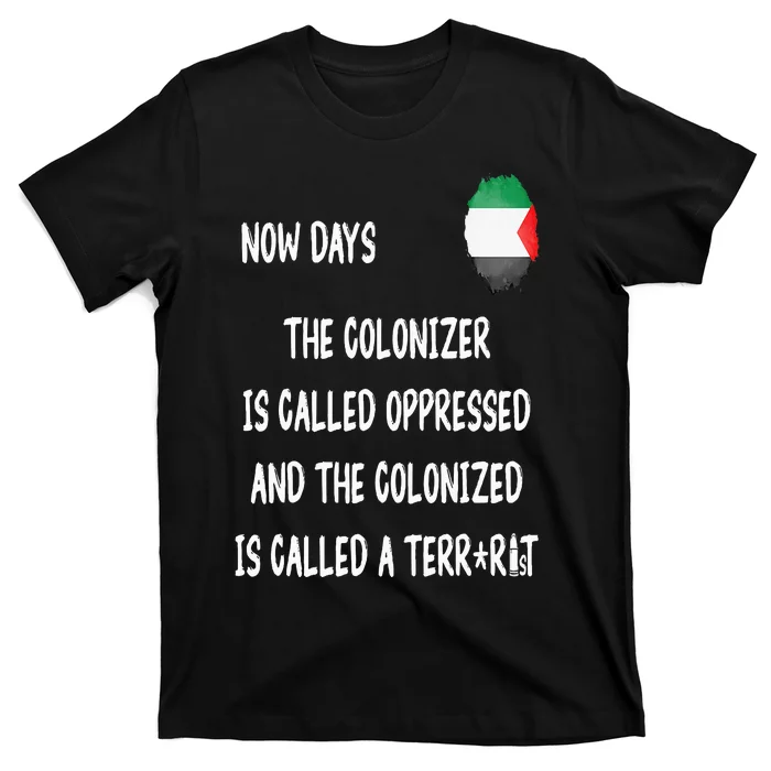 Free Palestine Support Middle East Peace T-Shirt