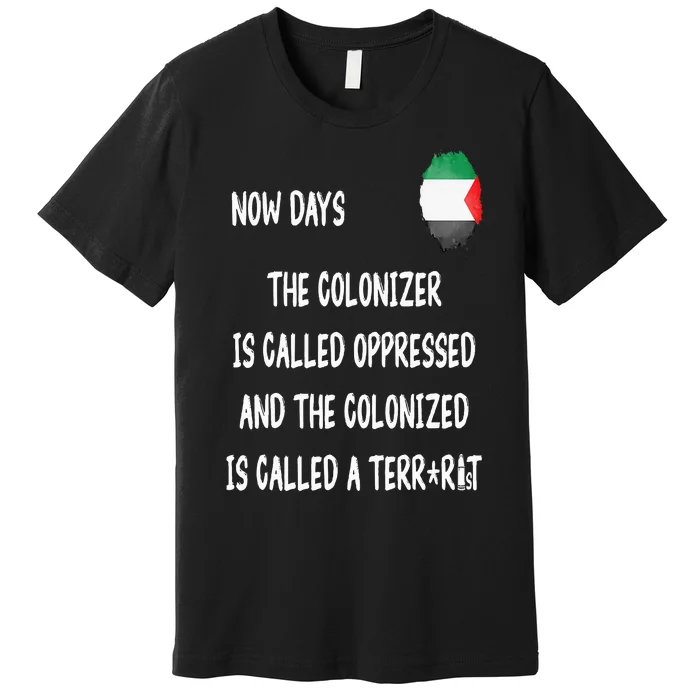 Free Palestine Support Middle East Peace Premium T-Shirt