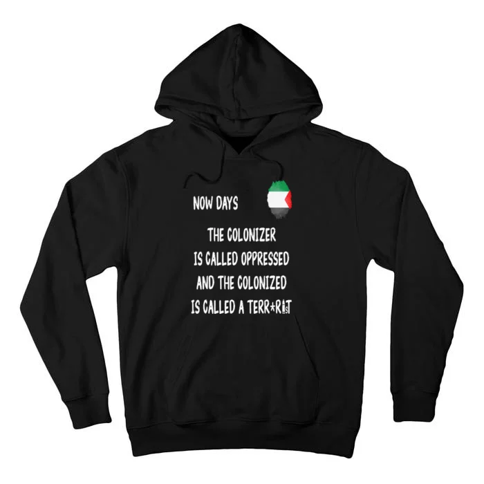 Free Palestine Support Middle East Peace Tall Hoodie