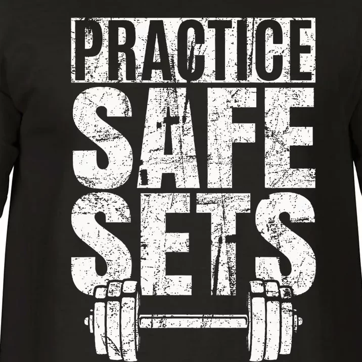 Funny Practice Safe Sets Weight Lifting Comfort Colors T-Shirt