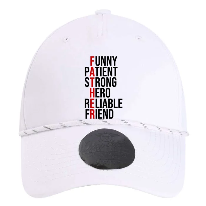 Father Patient Strong Hero Definition Dad Gift Performance The Dyno Cap