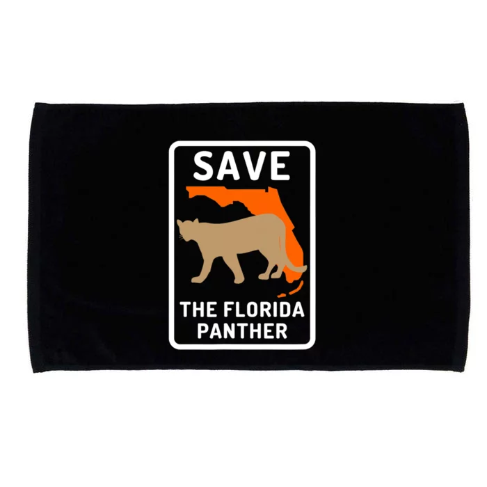 Florida Panther Save The Species Microfiber Hand Towel