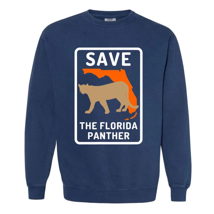 Florida Panther Save The Species Garment-Dyed Sweatshirt