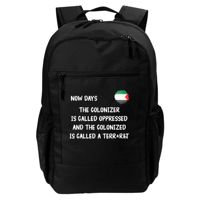 Free Palestine: Support Middle East Peace Daily Commute Backpack