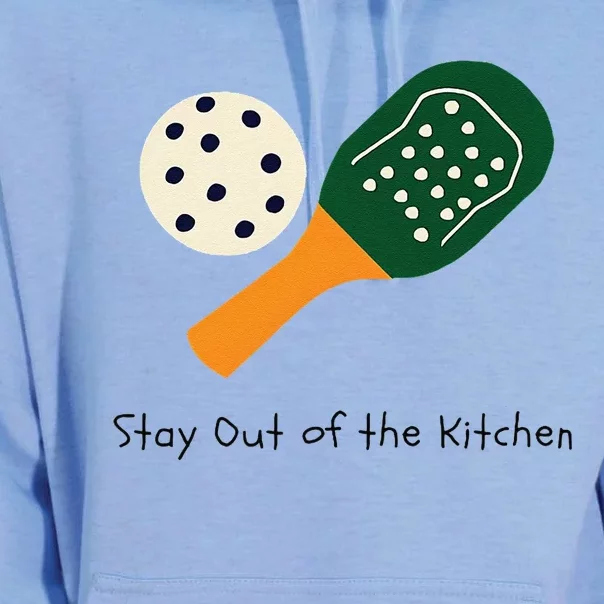 Funny Pickleball Stay Out Of The Kitchen Unisex Surf Hoodie