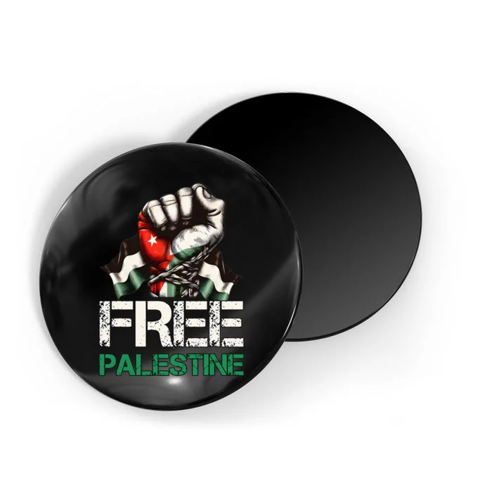 Free Palestine Save Gaza Strip Palestine Flag Magnet