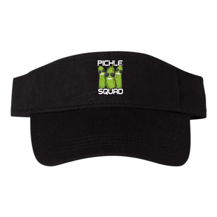 Funny Pickle Squad Novelty Gift Big Dill Gang Lover Valucap Bio-Washed Visor