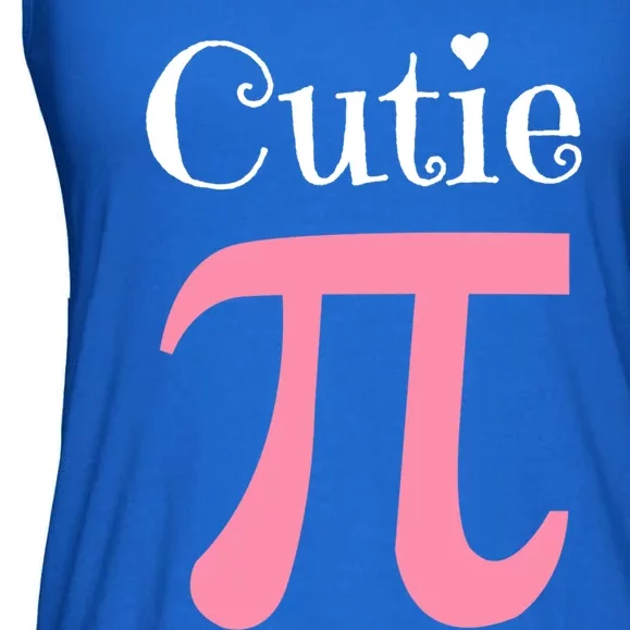 Funny Pi Symbol Gift Cutie Pie National Pi Day Tee Gift Ladies Essential Flowy Tank