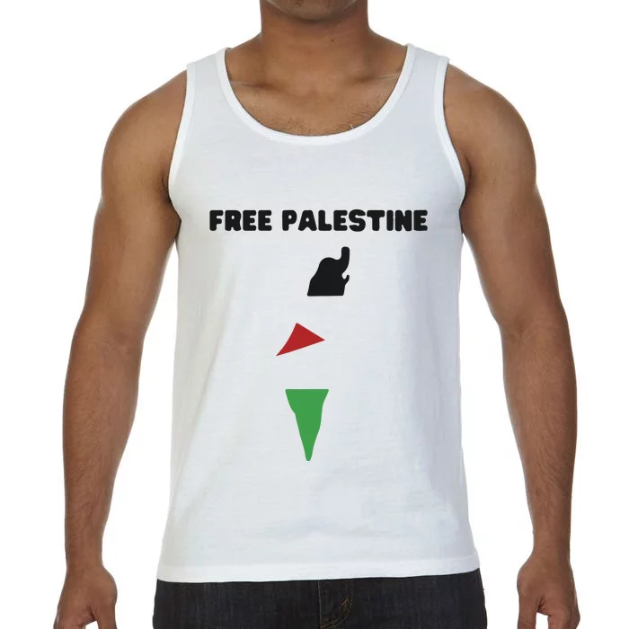 Free Palestine Save Palestine Stand With Palestine Comfort Colors® Tank Top