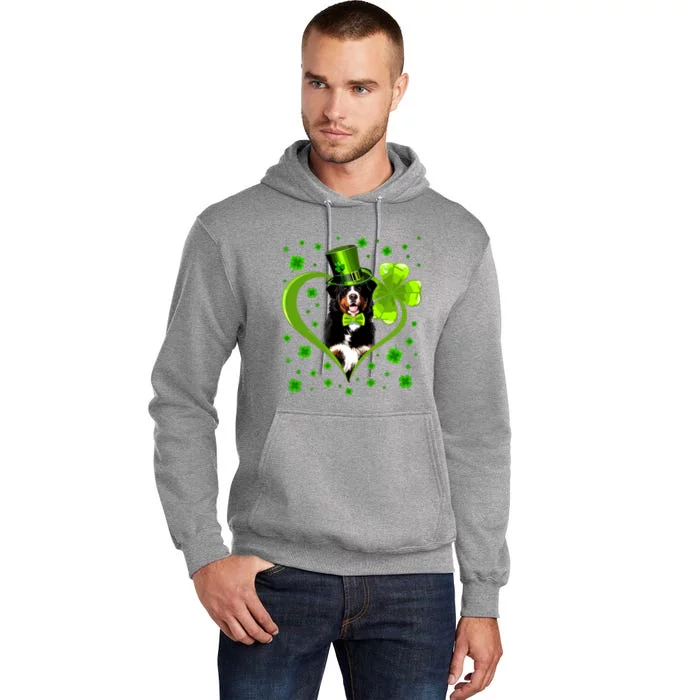 Funny Puppy Shamrock Bernese Mountain Dog St Patricks Day Premium Tall Hoodie