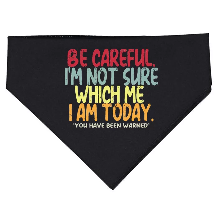 Funny Personality Sarcastic Morning Attitude USA-Made Doggie Bandana