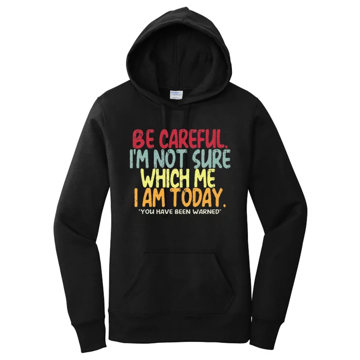 Funny Personality Sarcastic Morning Attitude Women's Pullover Hoodie