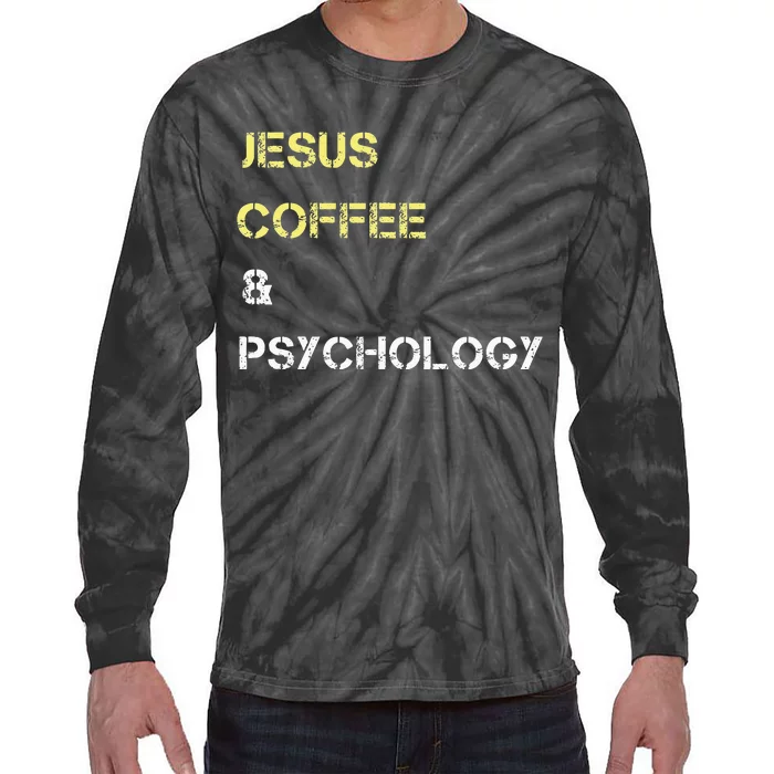 For Psychology Students And Professors Tie-Dye Long Sleeve Shirt