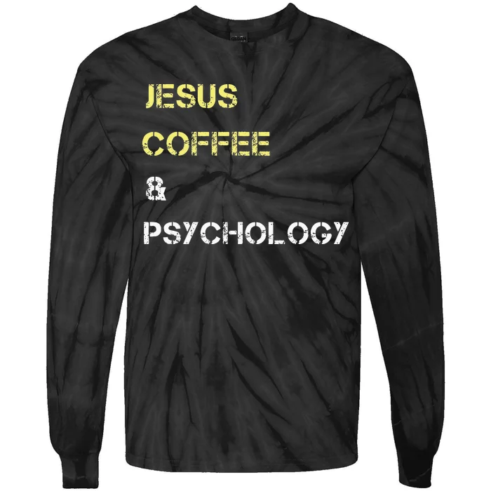 For Psychology Students And Professors Tie-Dye Long Sleeve Shirt