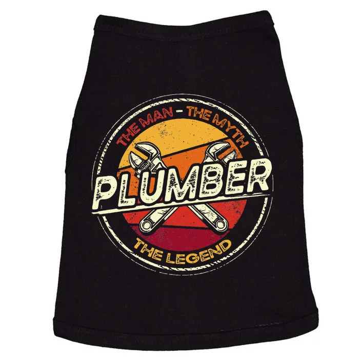 Funny Plumbing Saying Pipefitter & Plumber Doggie Tank