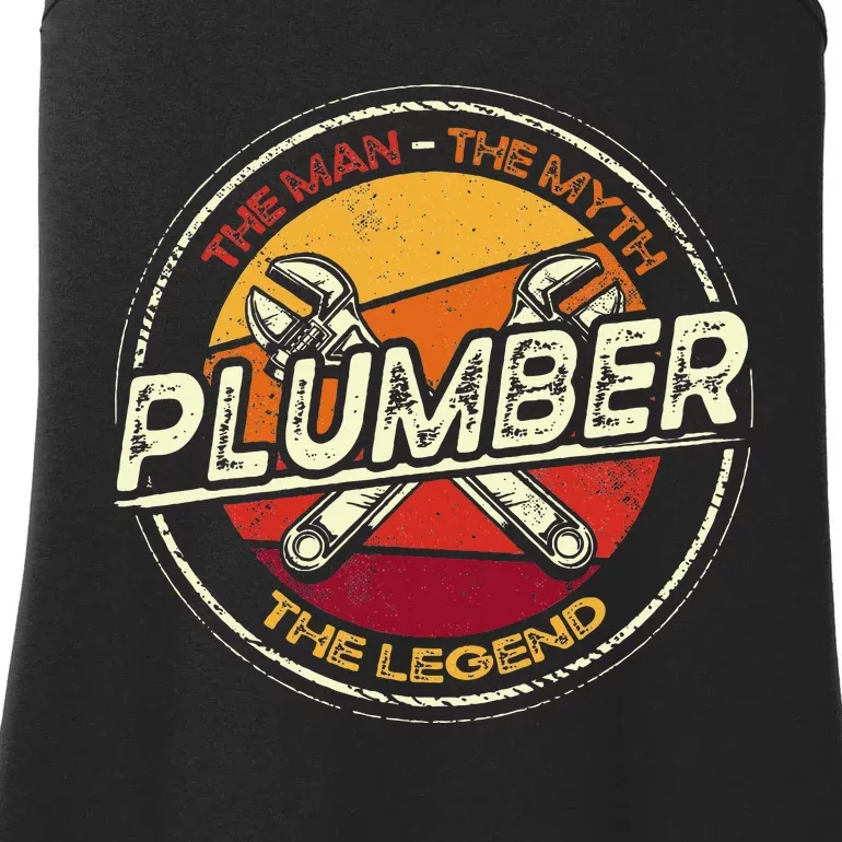 Funny Plumbing Saying Pipefitter & Plumber Ladies Essential Tank